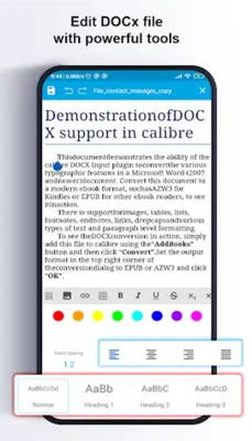 Word Editor Docx Editor android App screenshot 2