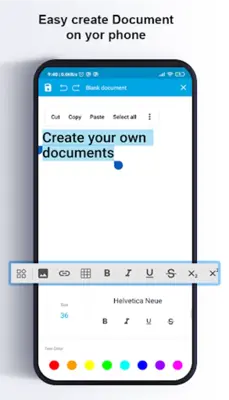 Word Editor Docx Editor android App screenshot 3